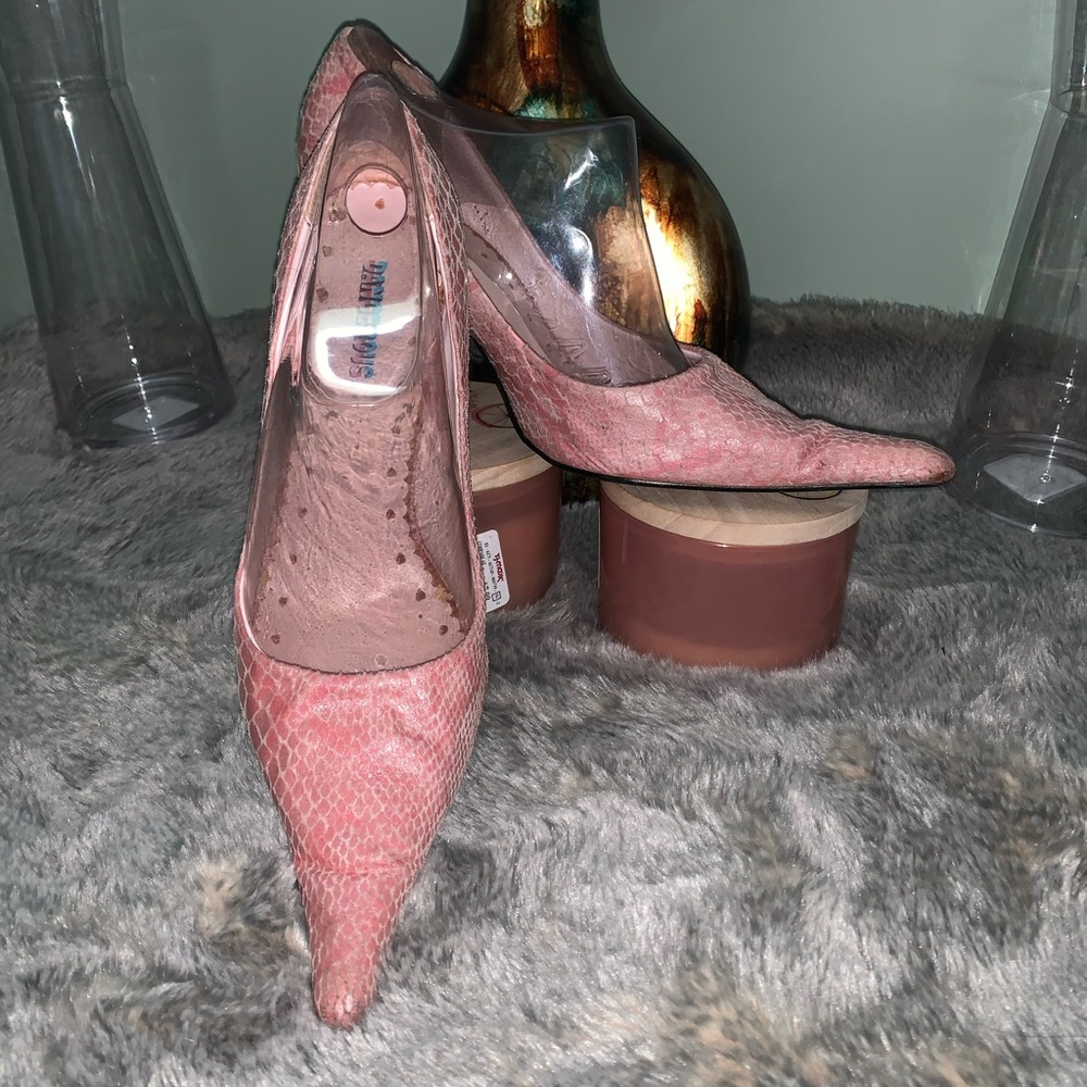 Pink Stiletto Heels